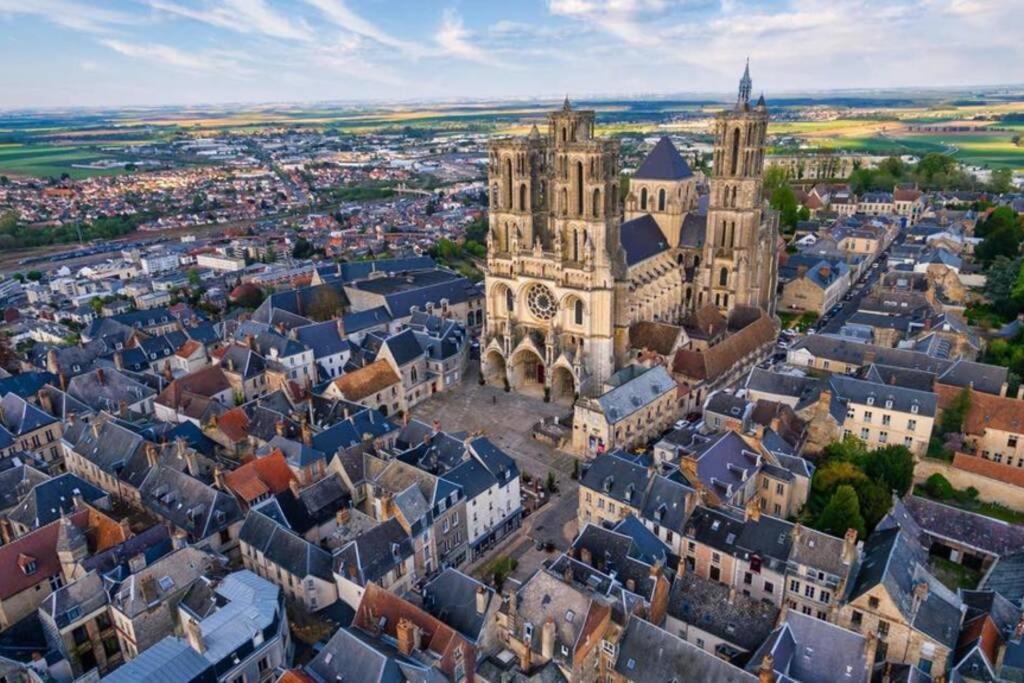 Apartmán Studio De Charme Laon Exteriér fotografie